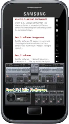 Best DJ Mix Software android App screenshot 0